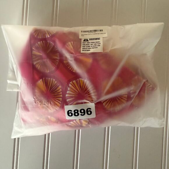 Marimekko Size 2X Bikini top coral pink orange - Picture 6 of 6